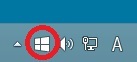 「Windows10を入手する」アイコン